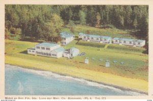 RIMOUSKI , Quebec , Canada , 1930s ; Motel au Bec fin