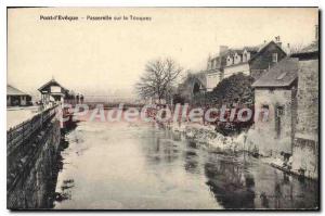 Postcard Pont L'Eveque Old Bridge On Touques