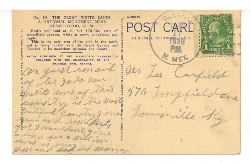 NM - Alamogordo. White Sands Nat'l Monument