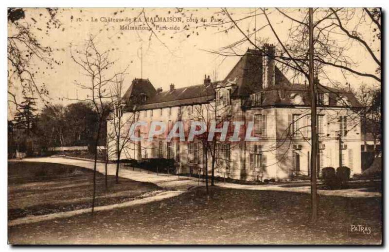 Old Postcard Chateau de Malmaison