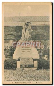 Old Postcard Elbeuf Saint Aubin Monument
