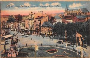 Br36126 Liege Place de la Republique Francaise et Statue Gretry       Belgium