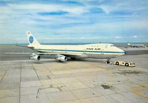 Airline Postcards Pan Am's Boeing 747 USA  362 Passengers