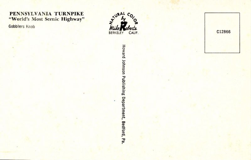 PA - Pennsylvania Turnpike, Gobbler's Knob