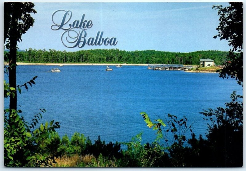 Postcard - Lake Balboa - Hot Springs Village, Arkansas