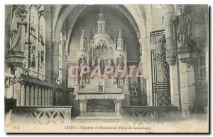 Postcard Old Ligny Chapel of Blessed Peter of Luxembourg