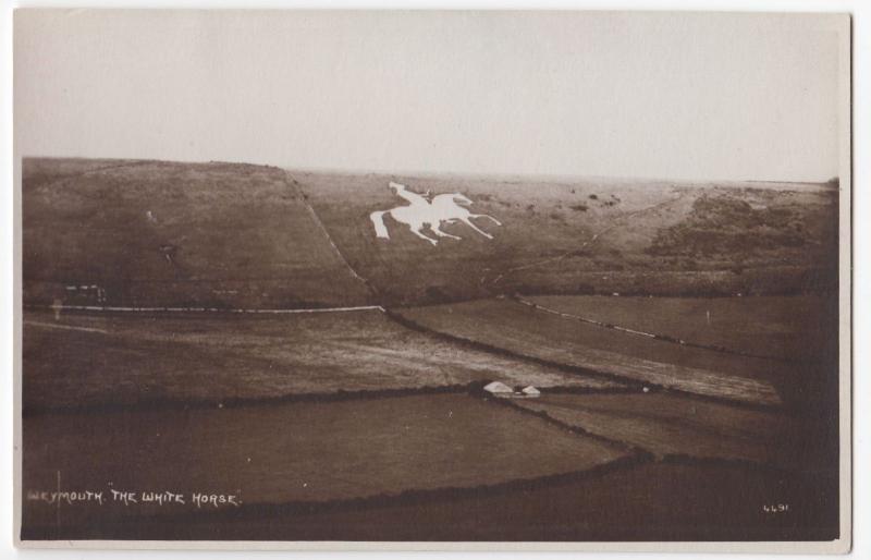 Dorset; Weymouth, The White Horse RP PPC, Unposted, c 1940's By Photochrom 