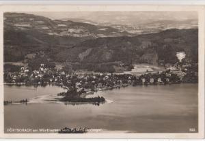 B79892 portschach am worthersee vom pyramidenkogel austria   front/back image