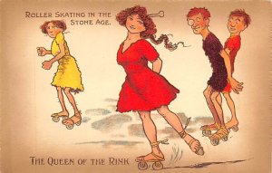 The Queen of the Rink Roller Skating PU 1910 