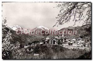 Old Postcard Switzerland Nicoise St Martin Vesubie general view at the bottom...