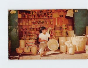 Postcard Baskets Made by Hand Tijuana Mexico