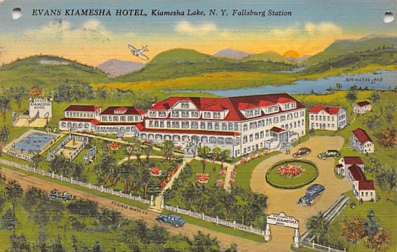 Evans Kiamesha Hotel Landis - Kiamesha Lake, New York NY