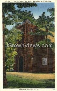 Little Chapel, Fort Raleigh in Roanoke Island, North Carolina