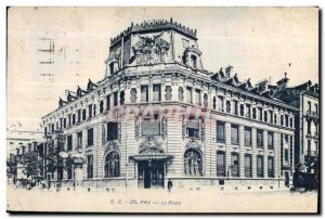 Pau - La Poste - Old Postcard