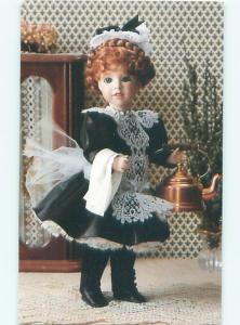 1990 This Is A Postcard HIGH TEA DOLL - POSTCARD AD AC7425@