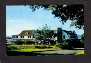 NY Warwick New York Estates Conference Center Reformed Church Postcard