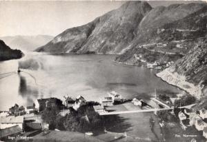 VADHEIM SOGN NORWAY NORGE PANARAMA~TOTALT VISNING~FLYFOTO PHOTO  POSTCARD 1940s