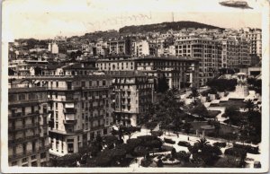 Algeria Algiers Alger Les Jardins du Boulevard Laferriere RPPC C059