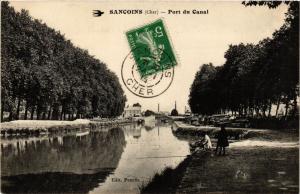 CPA SANCOINS - Port du Canal (634559)