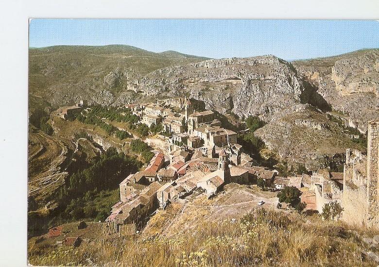 Postal 020627 : Vista Aerea desde el Castillo, Albarracin - Teruel