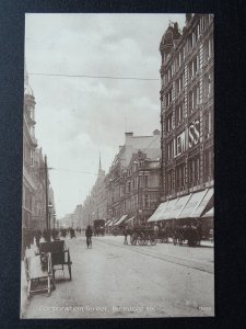 Birmingham CORPORATION STREET & LEWIS'S STORE c1905 Postcard by Lewis's, Bull St