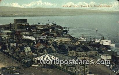 Lower Town Citadel, Quebec Canada Unused 