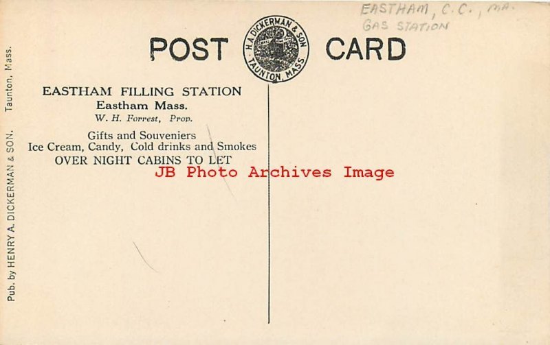 MA, Eastham, Massachusetts, Witt Forrest Gas Station & Store, Dickerman Pub 