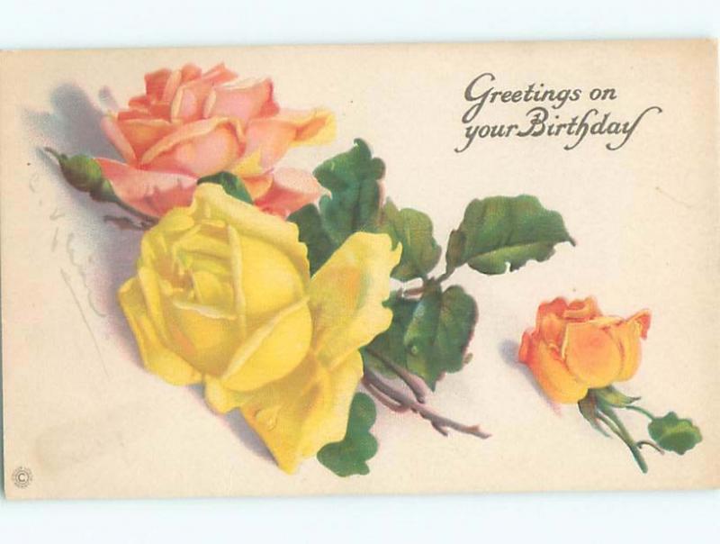 Divided-Back BEAUTIFUL FLOWERS SCENE Great Postcard AA2937