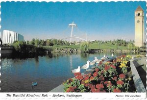 Beautiful Riverfront Park Spokane Washington  4 by 6