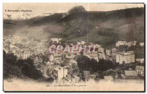 Old Postcard Le Mont Dore General view