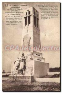 Old Postcard Vauquois Monument Commemorative