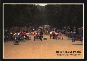 PC PHILIPPINES, BURNHAM PARK, BAGUIO CITY, Modern Postcard (B40323)