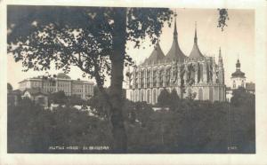 Czech Republic Kutná Hora SV Barbora Vintage Postcard 02.93