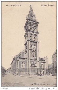 Church, St-Quentin, Eglise St-Jean, Aisne, France, 1900-1910s