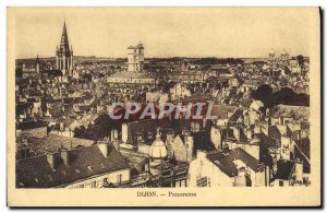 Postcard Dijon Old Panorama