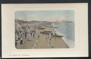 Norfolk Postcard - The Beach, Great Yarmouth     RS9901