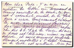 Postcard Old Antibes Panorama Seen A Travers Les Oliviers