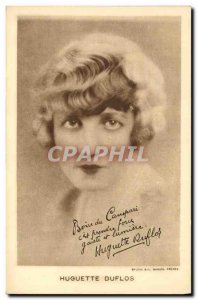 Postcard Modern Cinema Huguette Duflos