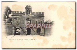 Old Postcard Lille Gate Tournai