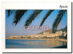 Old Postcard Ajaccio Corsica One aspect of the city