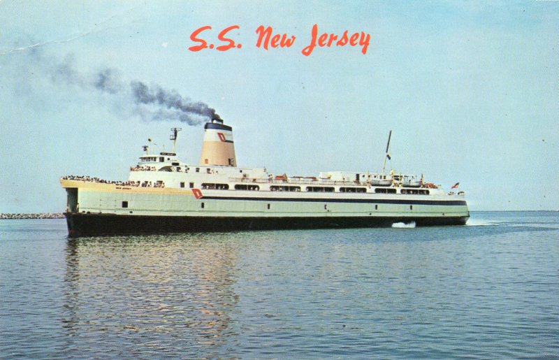 13107 S.S. New Jersey, Cape May - Lewes Ferry 1970