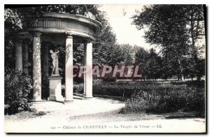 Old Postcard Chateau de Chantilly The Temple of Venus