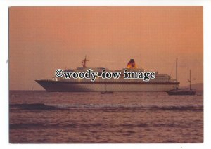 LN0394 - Hapag Lloyd Liner - Europa , built 1981 - postcard