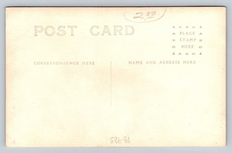 RPPC  Young Girl on Front Porch  c1910   Postcard