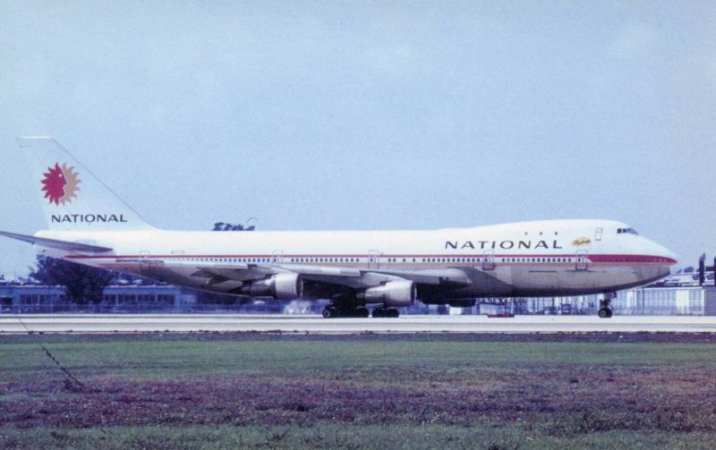 National Airlines - Boeing 747