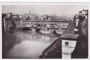 Italy Firenze Ponte Vecchio Real Photo