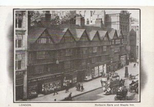 London Postcard - Holborn Bars & Staple Inn - Ref 3074A