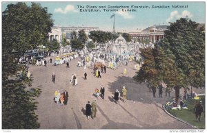 The Plaza and Gooderham Fountain, Canadian National Exhibition, Toronto, Onta...