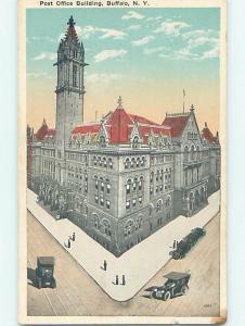 W-Border POST OFFICE SCENE Buffalo New York NY hs1697