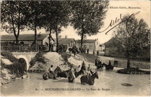 CPA Militaire - MOURMELON-Le-Grand - Le Pont du Berger (90217)